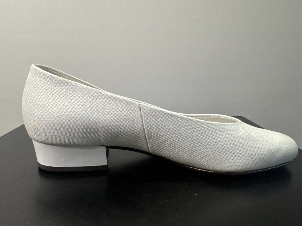 Högl Damen Pumps Gr. 3,5 Weiß Leder