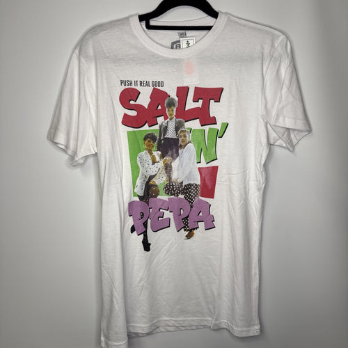 2018 Push it real good Salt-N-Pepa Shirt Hip Hop Rap Weiß Herren T-Shirt M