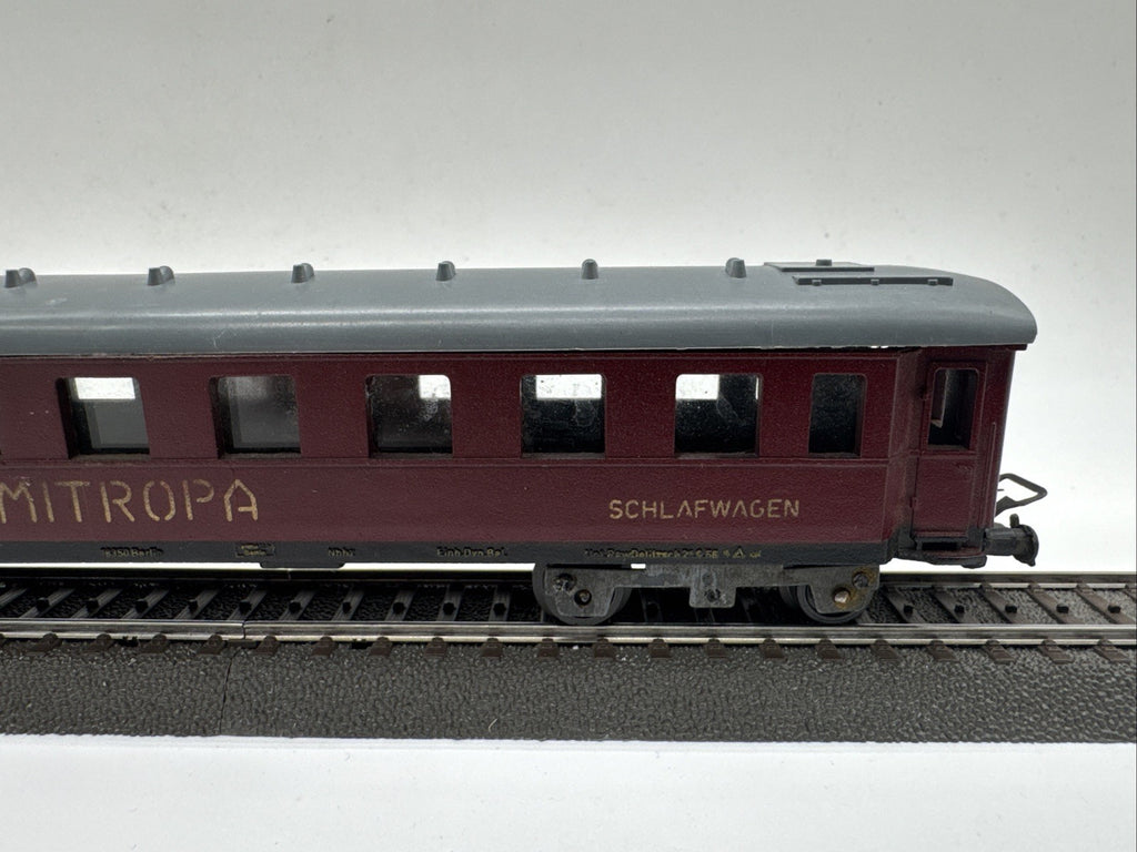 Piko H0 Schlafwagen MITROPA Personenwagen DR dunkelrot 1:87 #62