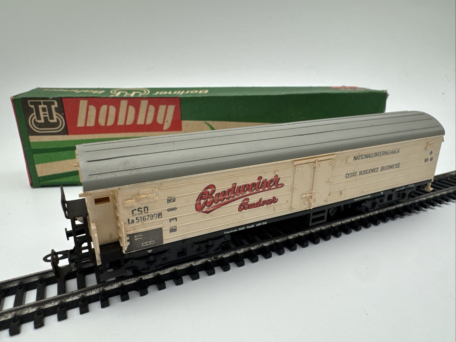 BTTB TT  Güterwagen Kühlwagen "Budweiser" Bier CSD Modellbahn