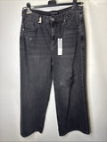 2Y Studios Diala Wide Baggy Jeans Gr. 27 Grau Damen