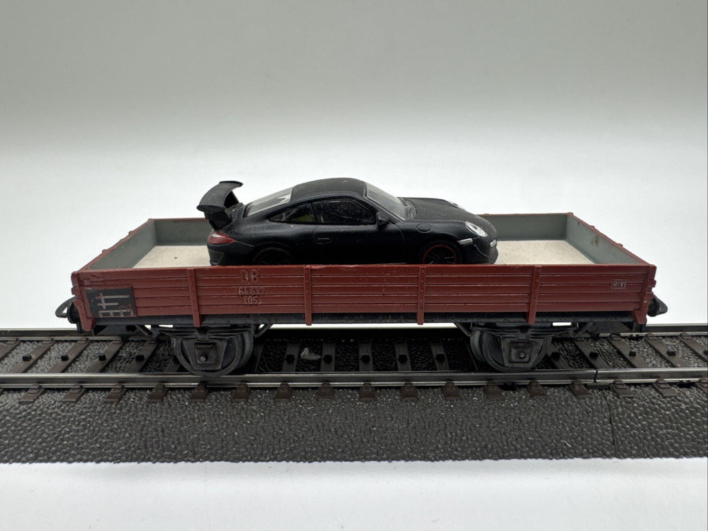 Märklin 4503 H0 Niederbordwagen 464 637 , DB Beladen #510