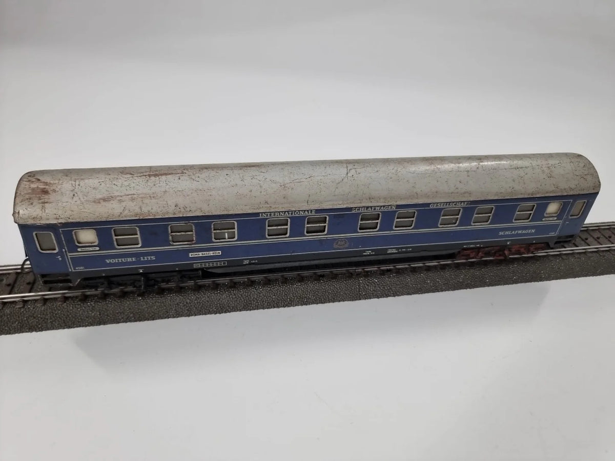 Märklin H0 4029 intern. Schlafwagen / Roma-Basel-Köln