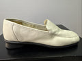 Rieker Slipper Gr. 37 Leder Weiß Damen