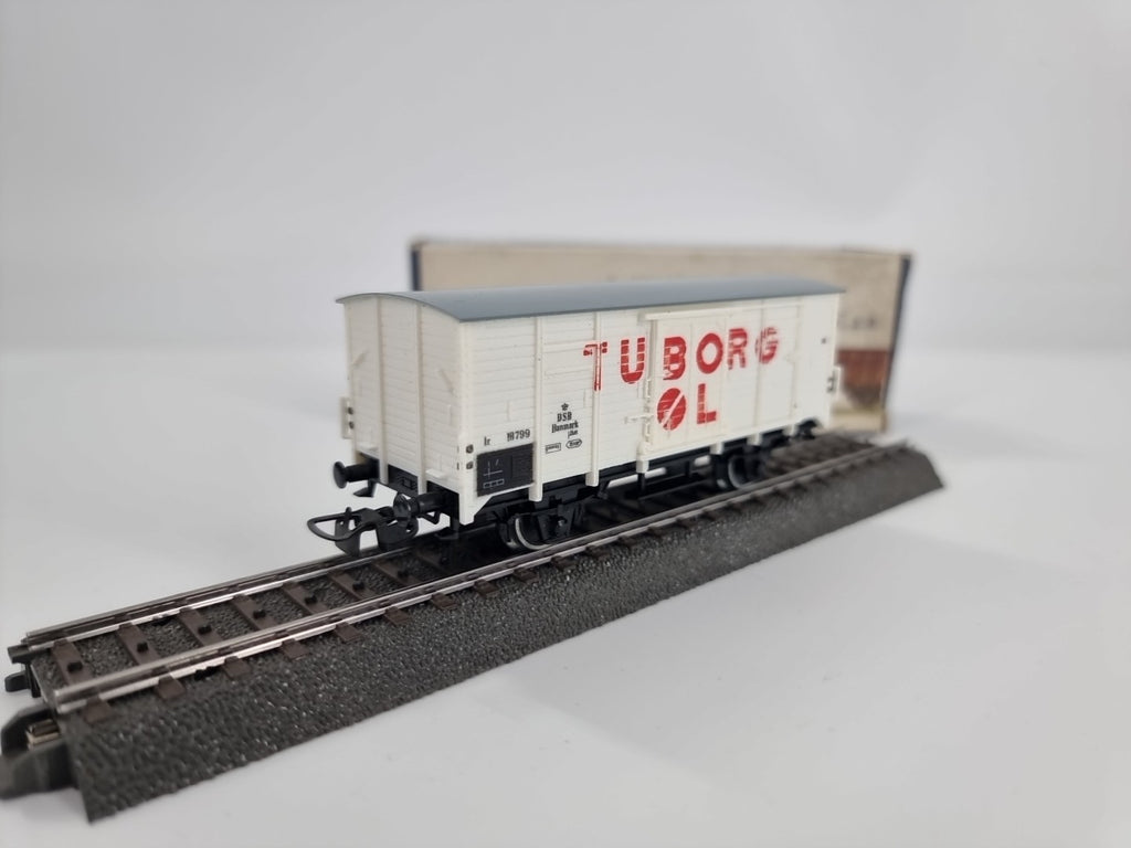 Piko Gedeckter Güterwagen Tuborg OL - DSB Danmark - H0-neuwertig In OVP-