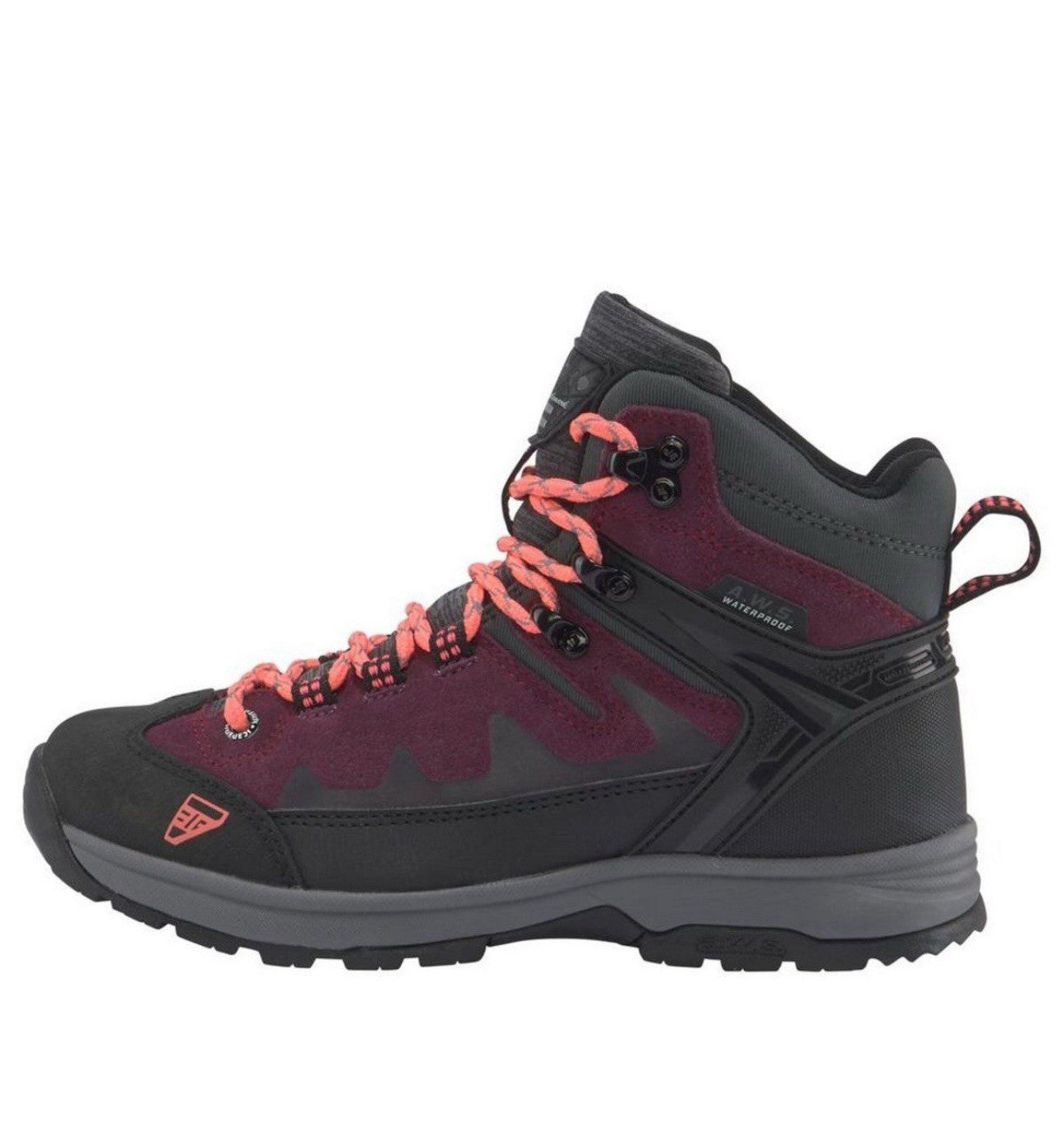 Icepeak Kinder Outdoor- Wanderschuh Wuxi Lila/Rot Größe 36