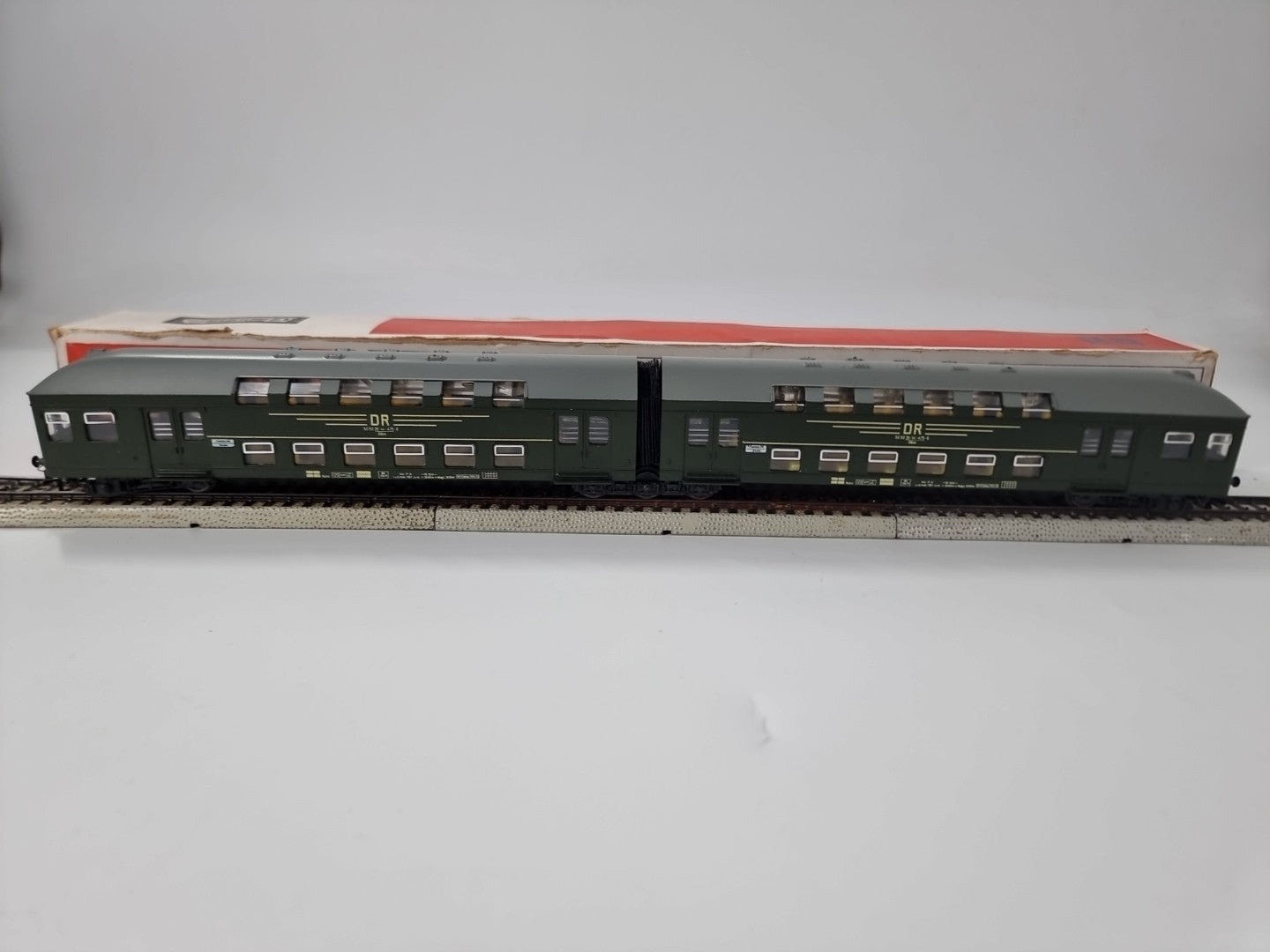 Schicht 5250/426/45 Personenwagen H0 Doppelstockzug 2-teilig DR OVP 505026144756