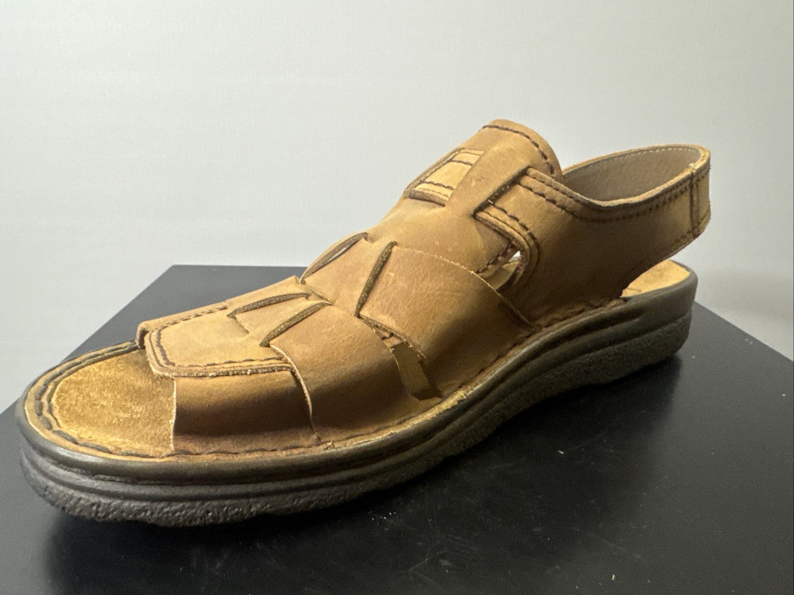Helix Herren Schuh Gr. 45 Braun Leder