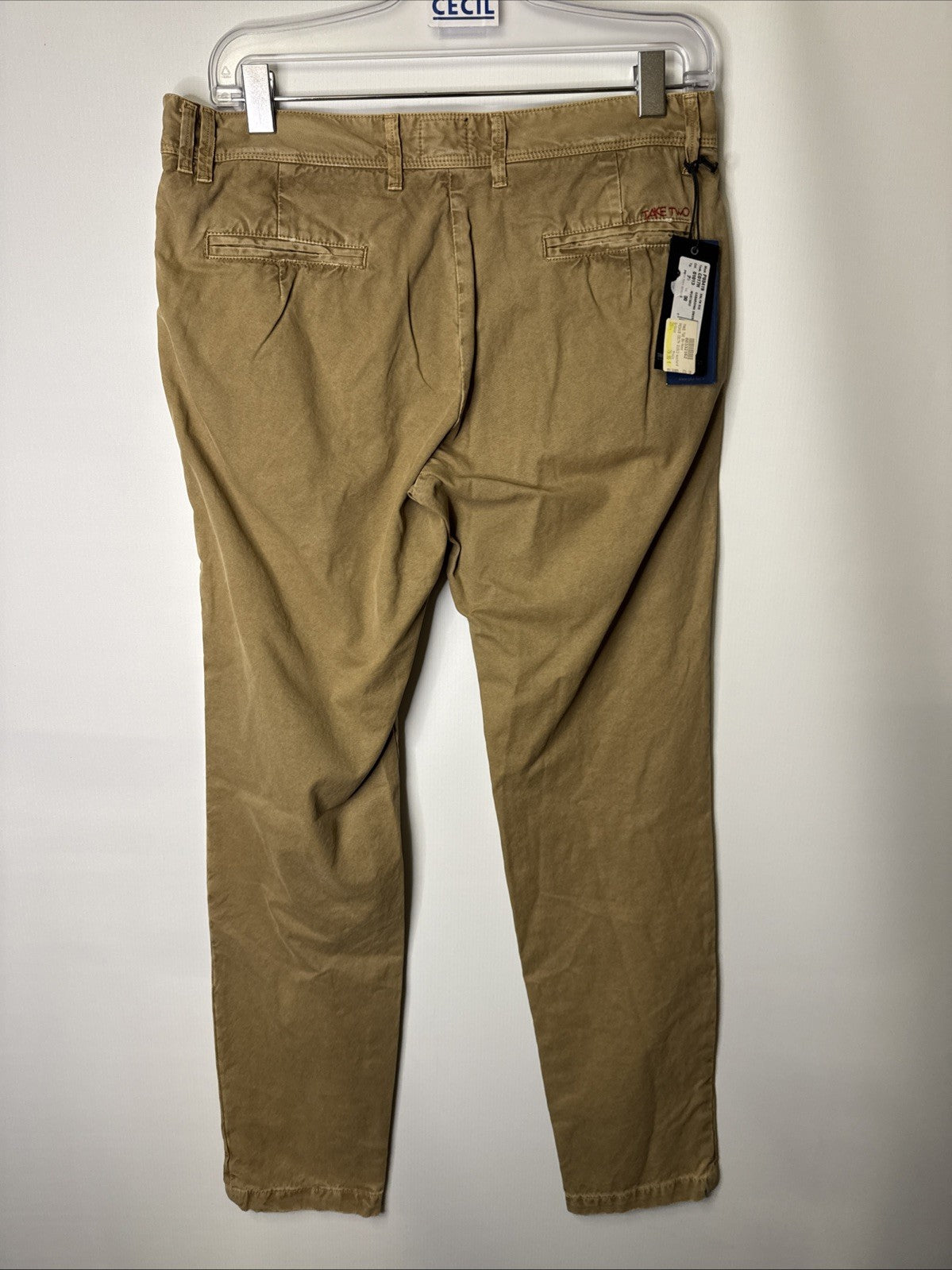 Take Two Damen Jeans Gr. 29 Braun Antifit