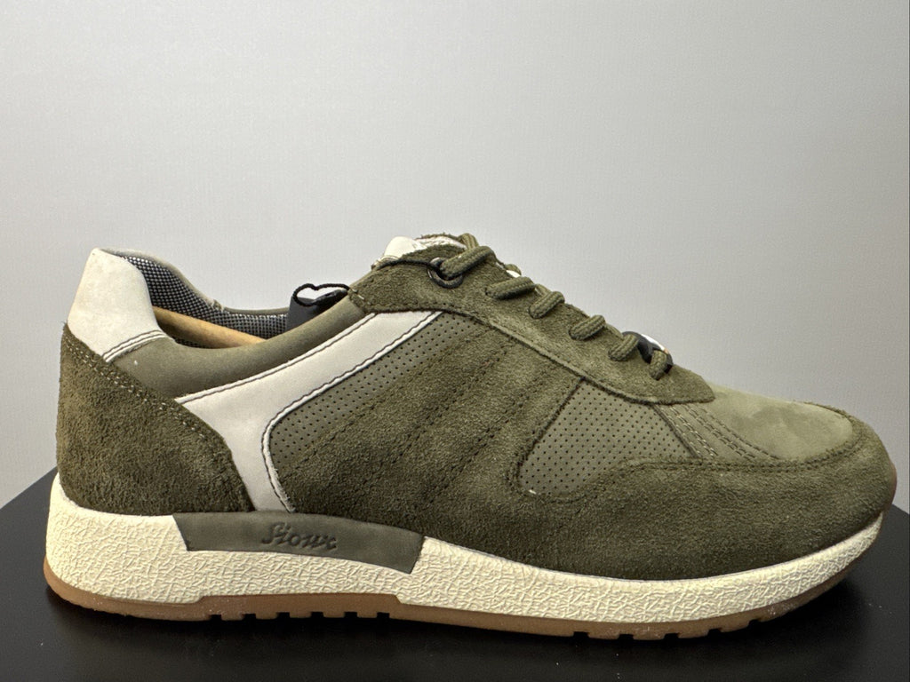 Sioux Rojaro-709 Herren Sneaker Gr. 42 Braun Leder