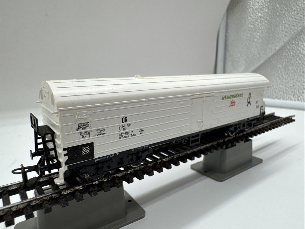 BTTB TT gedeckter Güterwagen Kühlwagen "Wernesgrüner Pils" 837 5193-7 DR