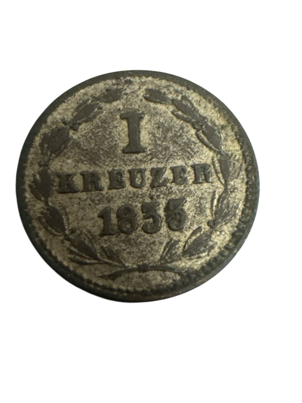 Nassau - Wilhelm I. - Münze - 1 Kreuzer 1833- Silber