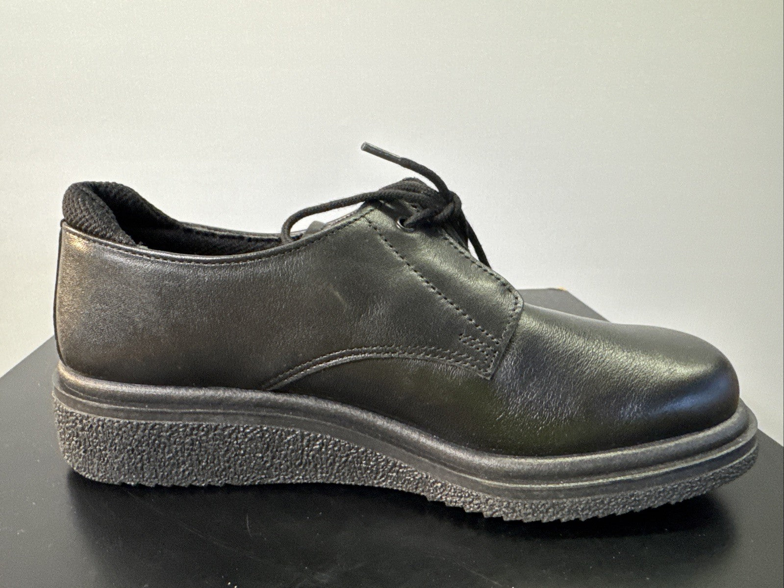 Rodhe Halbschuh Damen Gr. 37 Schwarz Leder