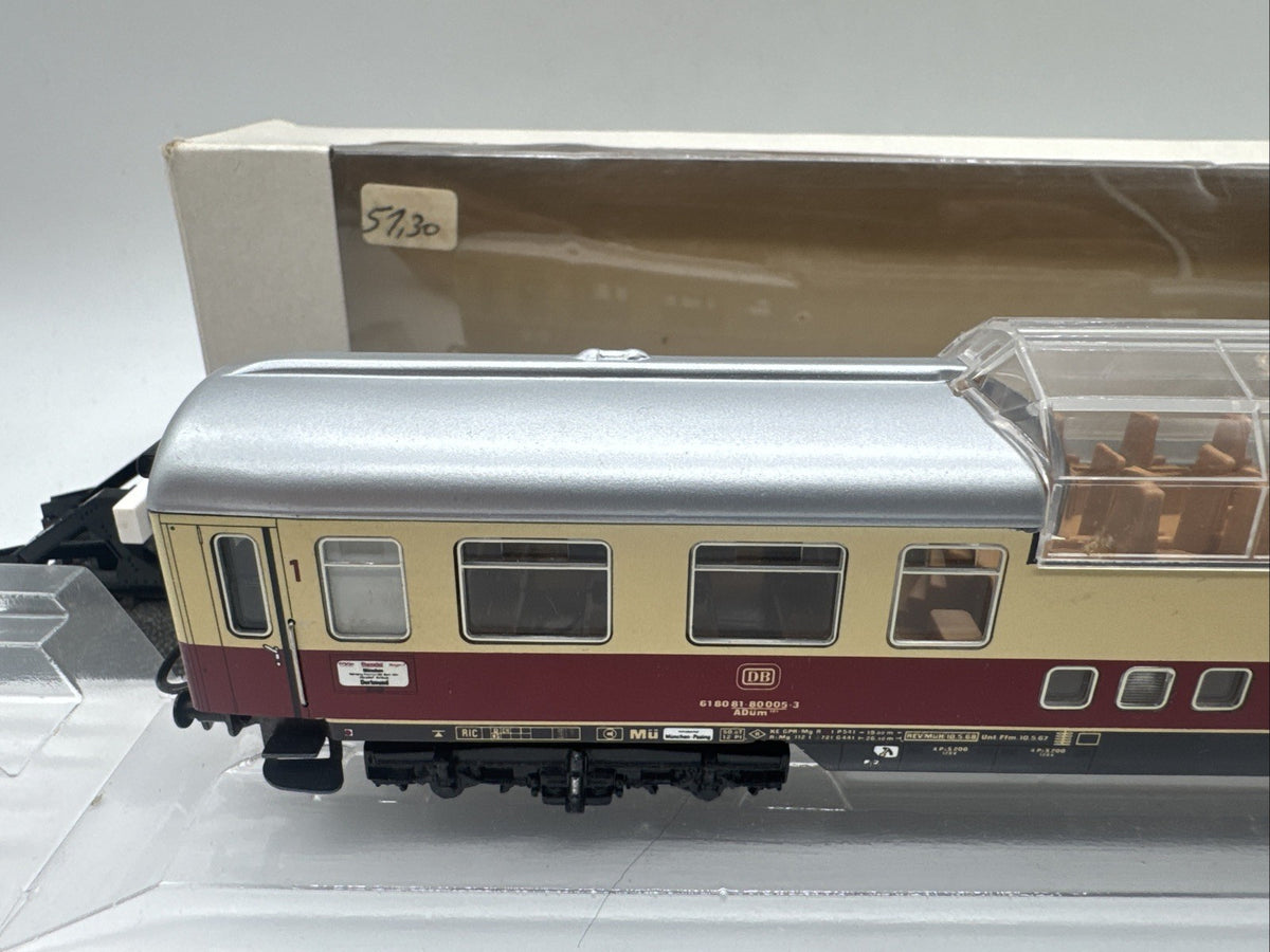 Märklin H0 4090 TEE-Aussichtswagen 1.Kl. DB Top In OVP