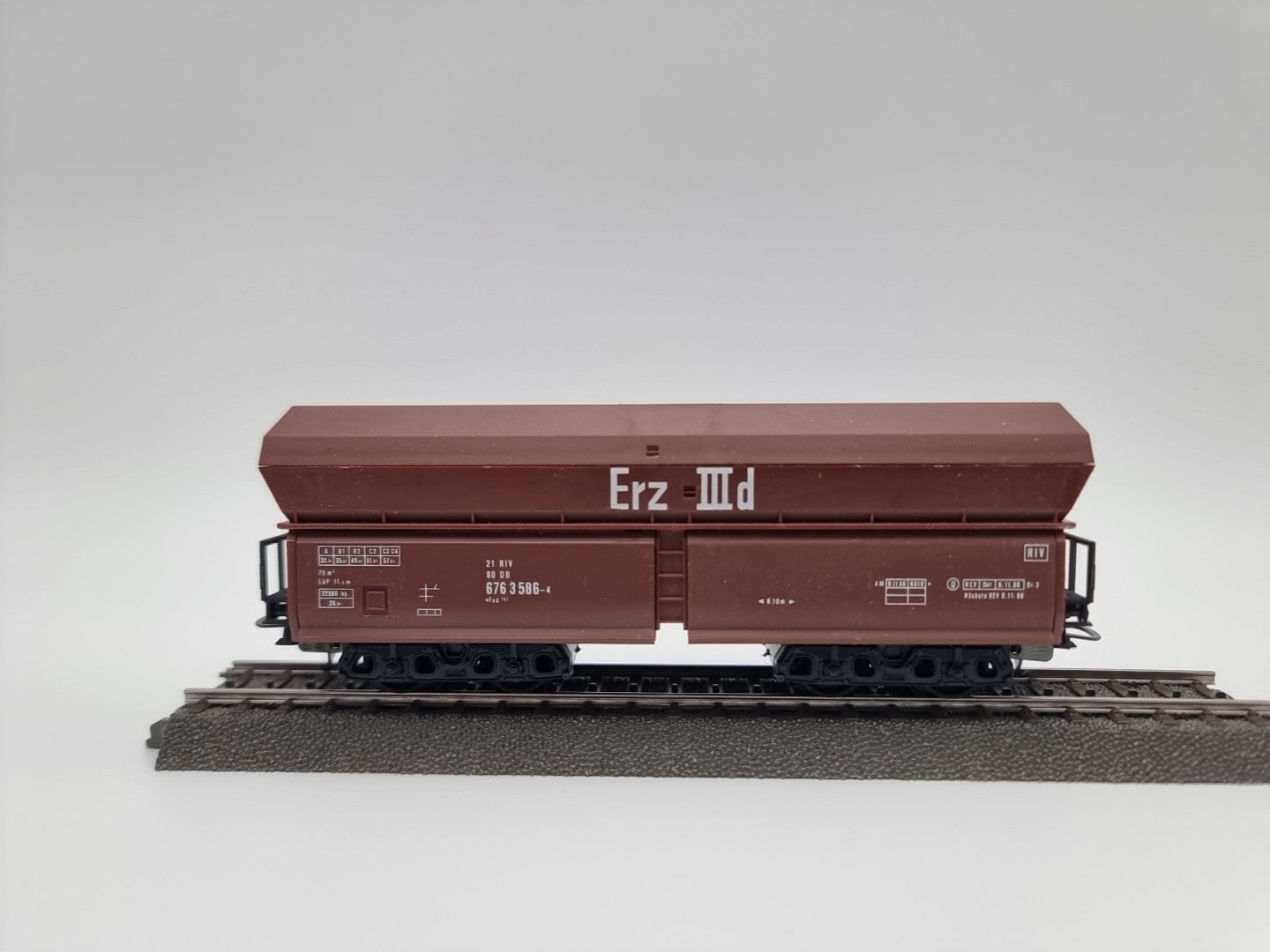 Lima 302929K 4-Achser Grossraumgüterwagen Erz IIId DB Spur H0 
