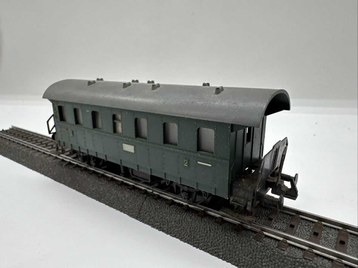 Trix Express H0 6670 Personenwagen Donnerbüchse 2. Klasse 83694 Wt grün #141