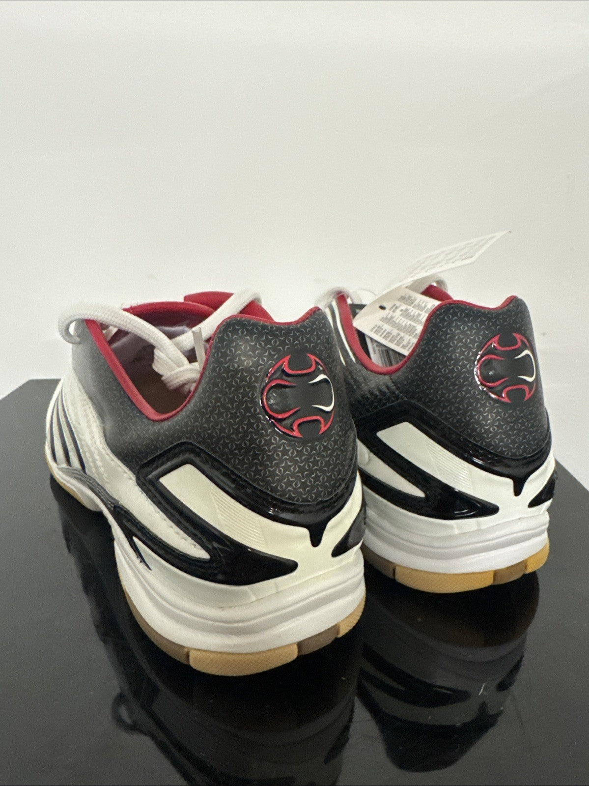 Vintage Adidas Predator Absolado 2006 weiß rot Turnschuhe EUR 40 2/3 UK 7