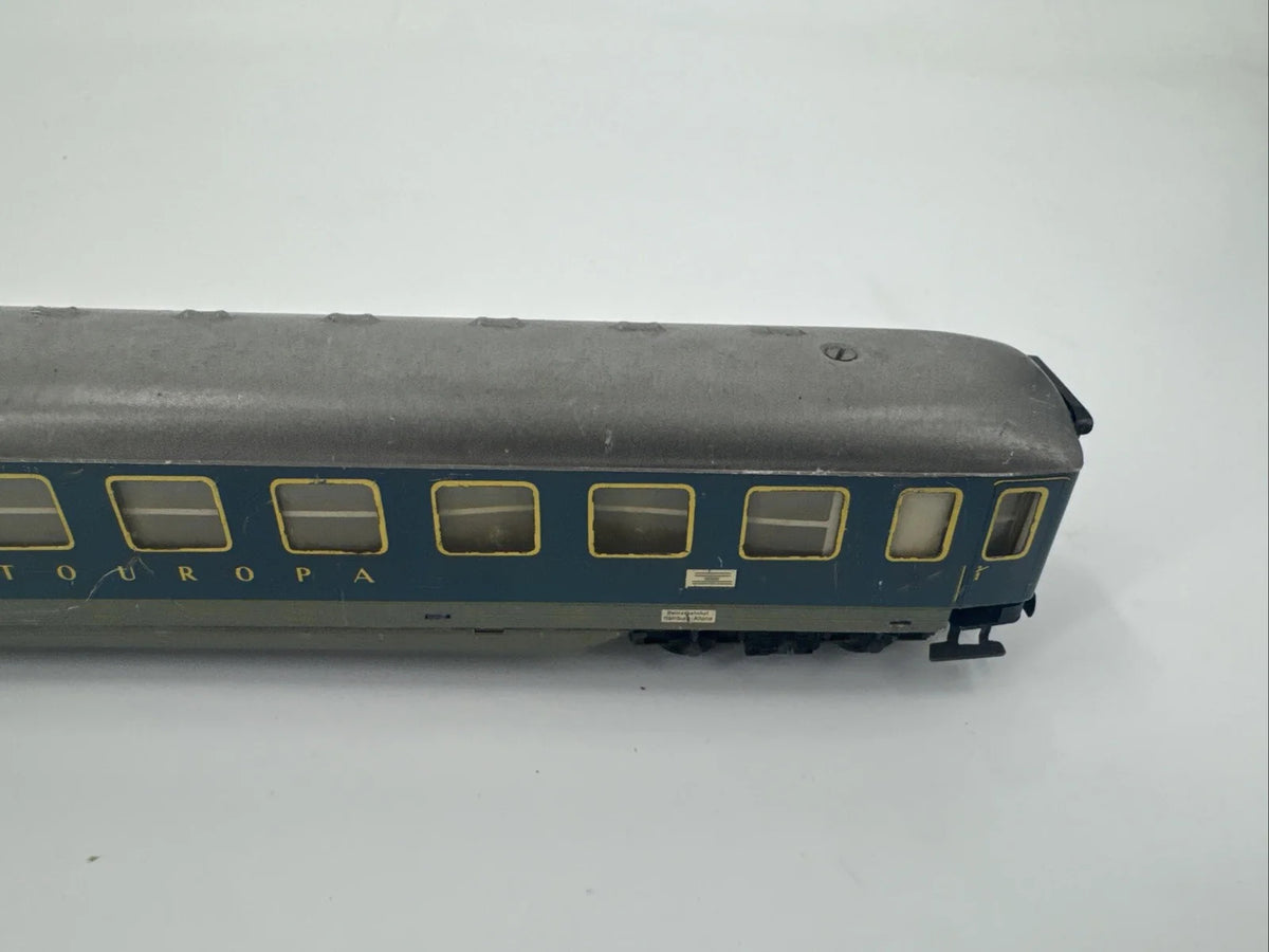 1:87  HO  Personenwagen/Abteilwagen "Touropa"  Trix Express - gebraucht
