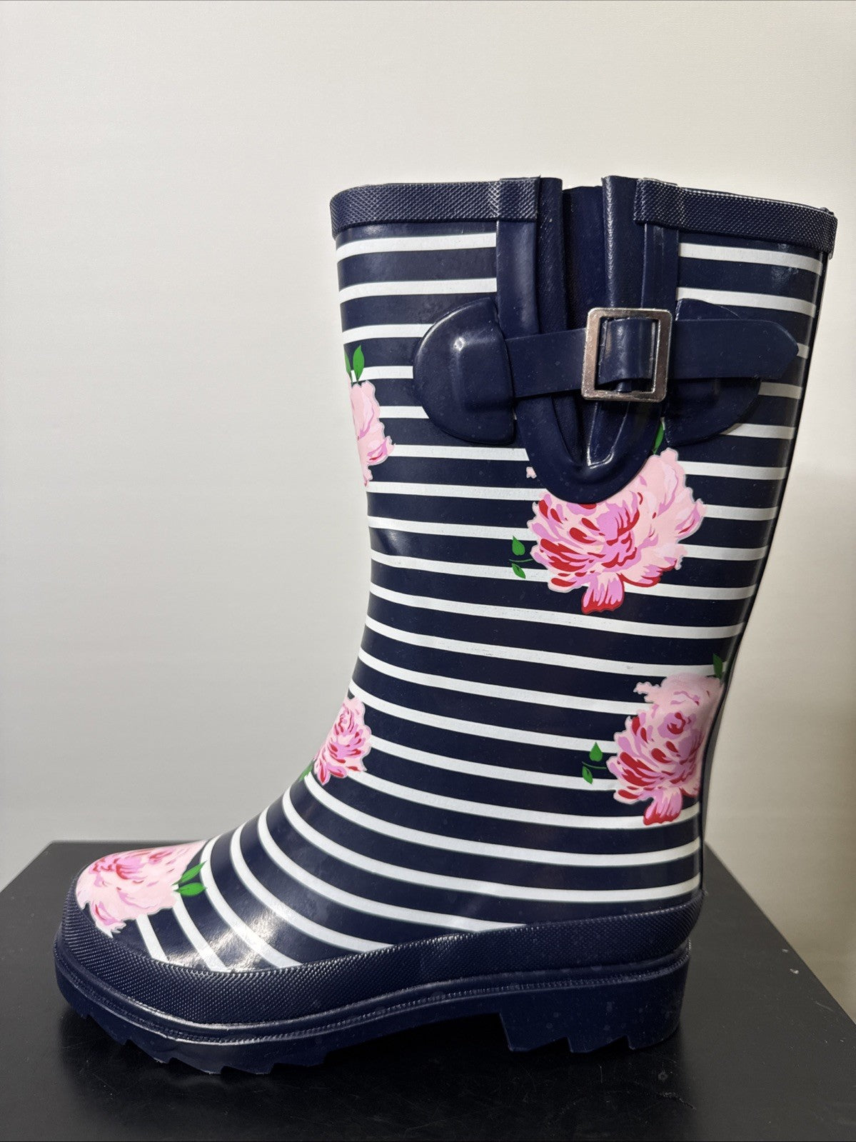Beck Damen Gummistiefel Gr. 36 Regenstiefel Stiefel Stripes