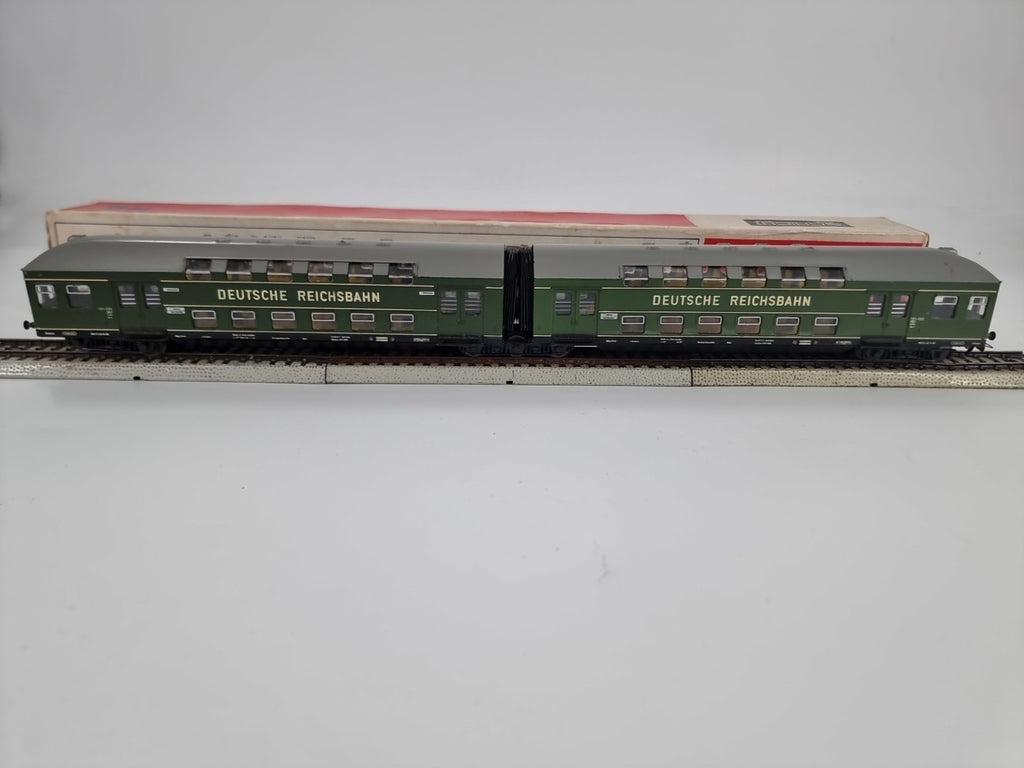 Schicht VEB H0 5452531/426/46 Doppelstockzug Mittelteil 2Tlg OVP
