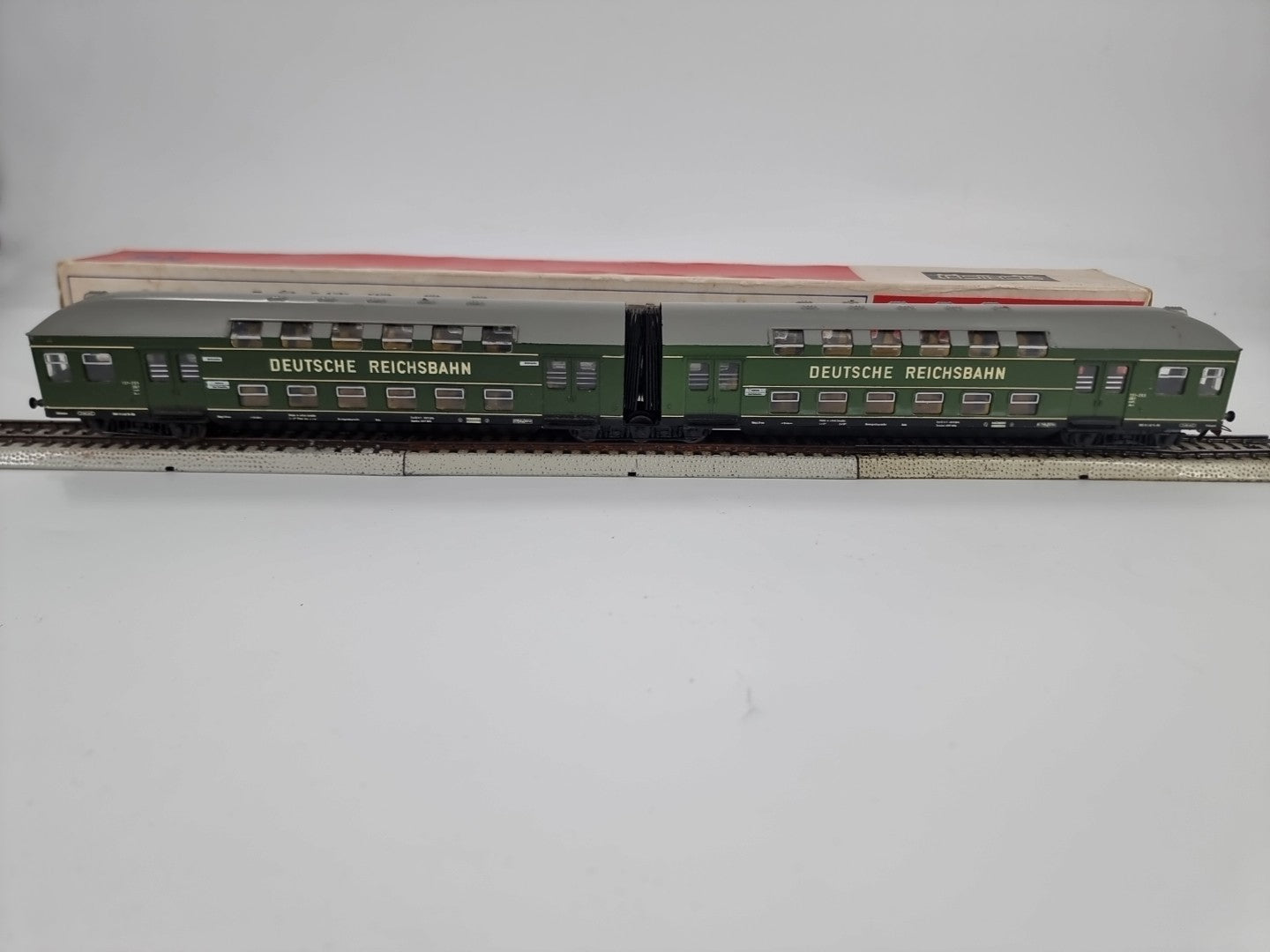 Schicht VEB H0 5452531/426/46 Doppelstockzug Mittelteil 2Tlg OVP