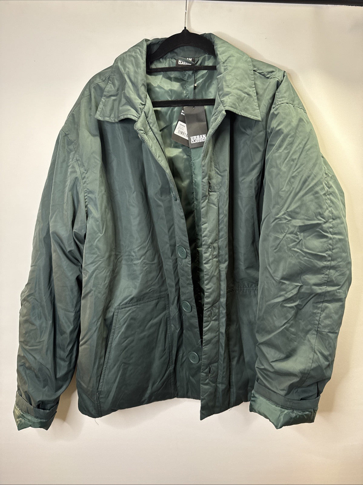 Urban Classic Herrenjacke Gr. M Grün Knopf 