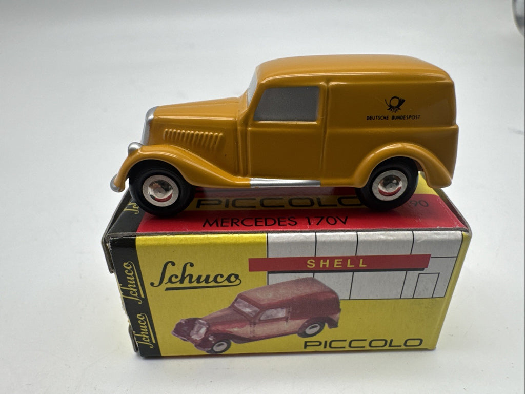 Schuco Piccolo Mercedes Benz 170V 170 V deutsche Bundespost 1/90 Post #32