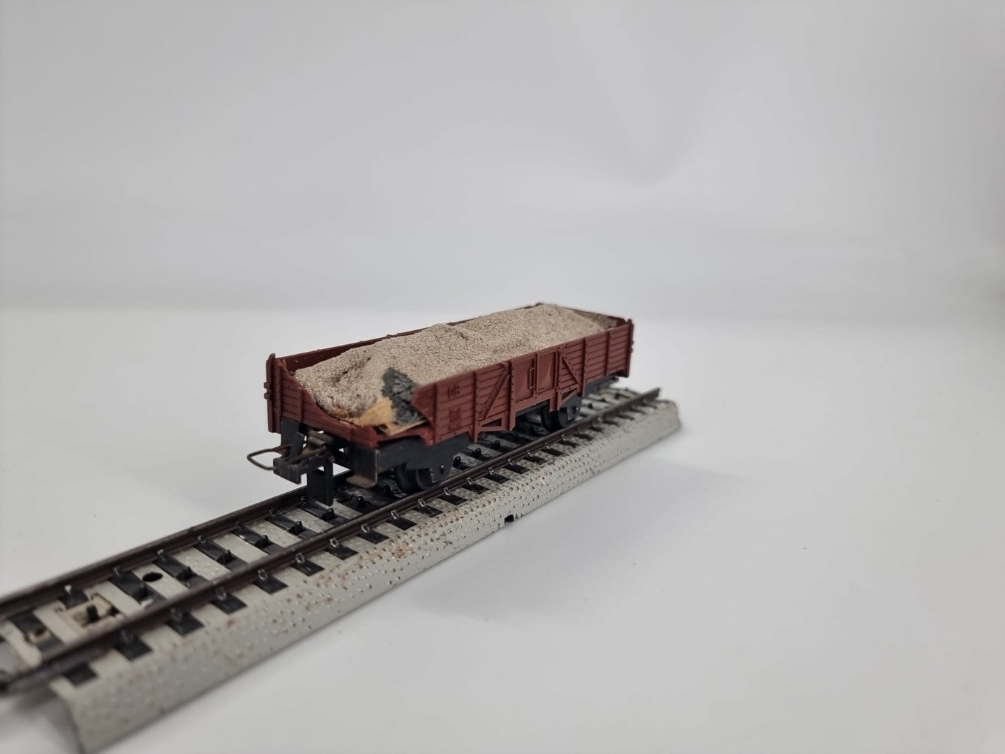 Trix Express 3451 H0 Güterwagen Niederbordwagen DB Linz 6074 