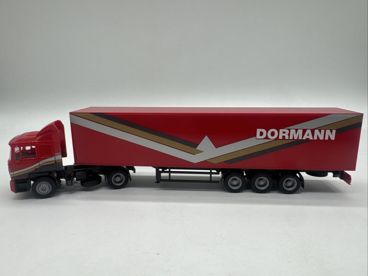 Herpa MAN F90 Kühlsattelzug Dormann rot 1:87 #615