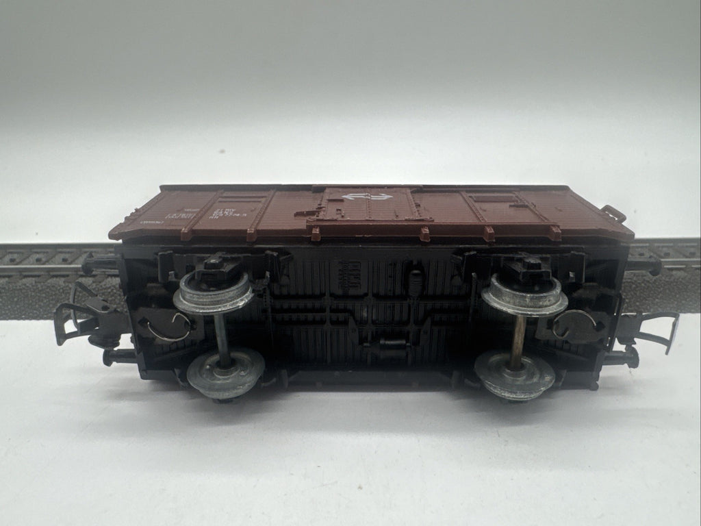 Piko Geschlossener Güterwagen - NS 179 7774-9 - GB - braun - H0 #593