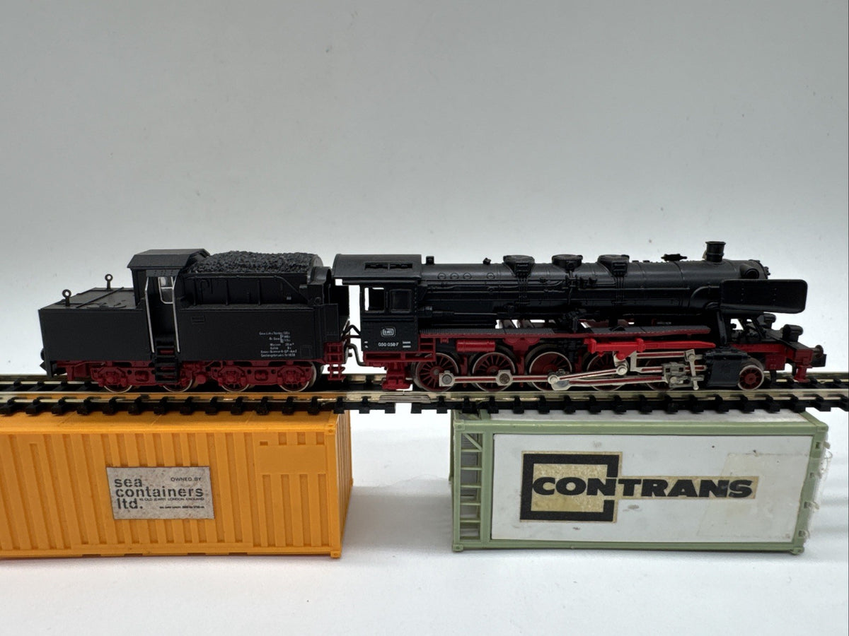 Locomotive à tender Fleischmann piccolo 2363 DB BR 050 058-7 #309
