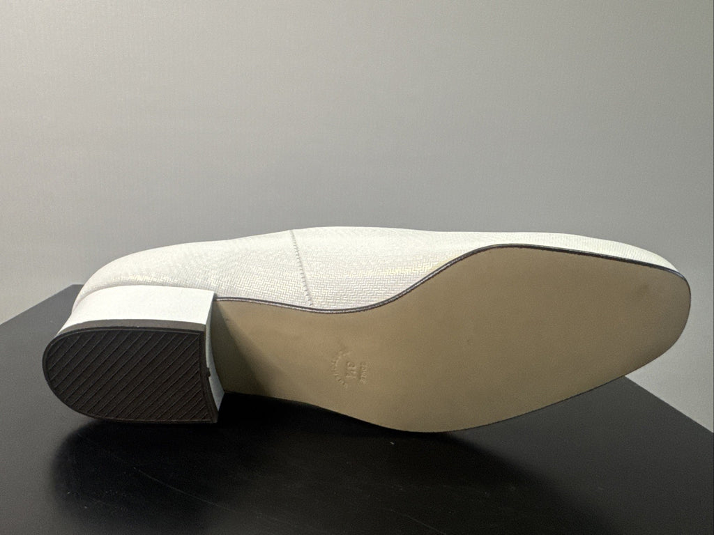 Högl Damen Pumps Gr. 3,5 Weiß Leder