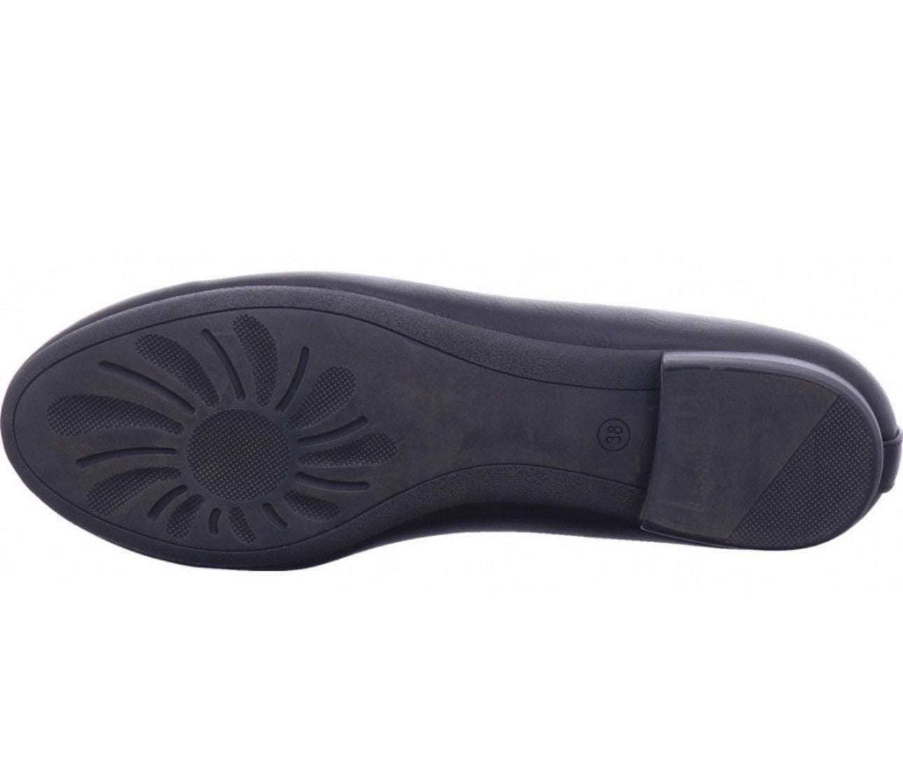 MARCO TOZZI Ballerinas Sommer Slipper Damen schwarz Gr. 36