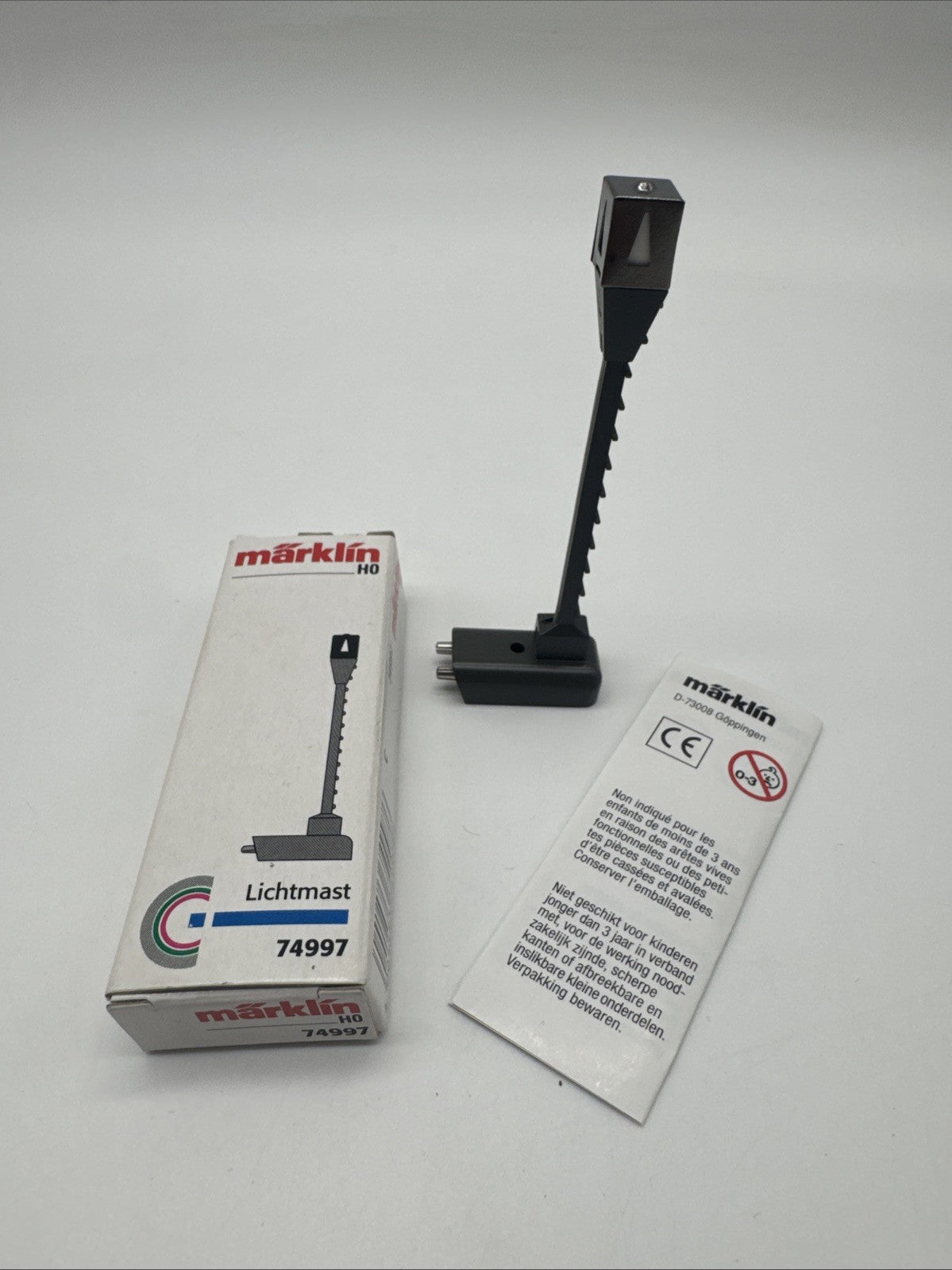 Märklin 74997 - Lichtmast für Entkupplungsgleis - GEBRAUCHT, OVP