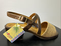 Rohde Sandalette Gr. 37 Damen Braun Leder