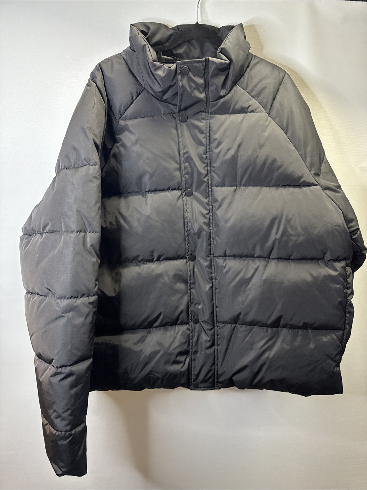 Urban Classics Jacke Gr. 3 XL Raglan Puffer Jacket Schwarz
