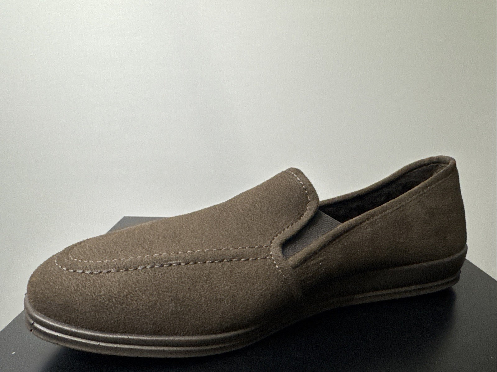 Rohde Lillestrom 2609-72 Schuhe Gr. 41 Herren Hausschuhe Schurwolle