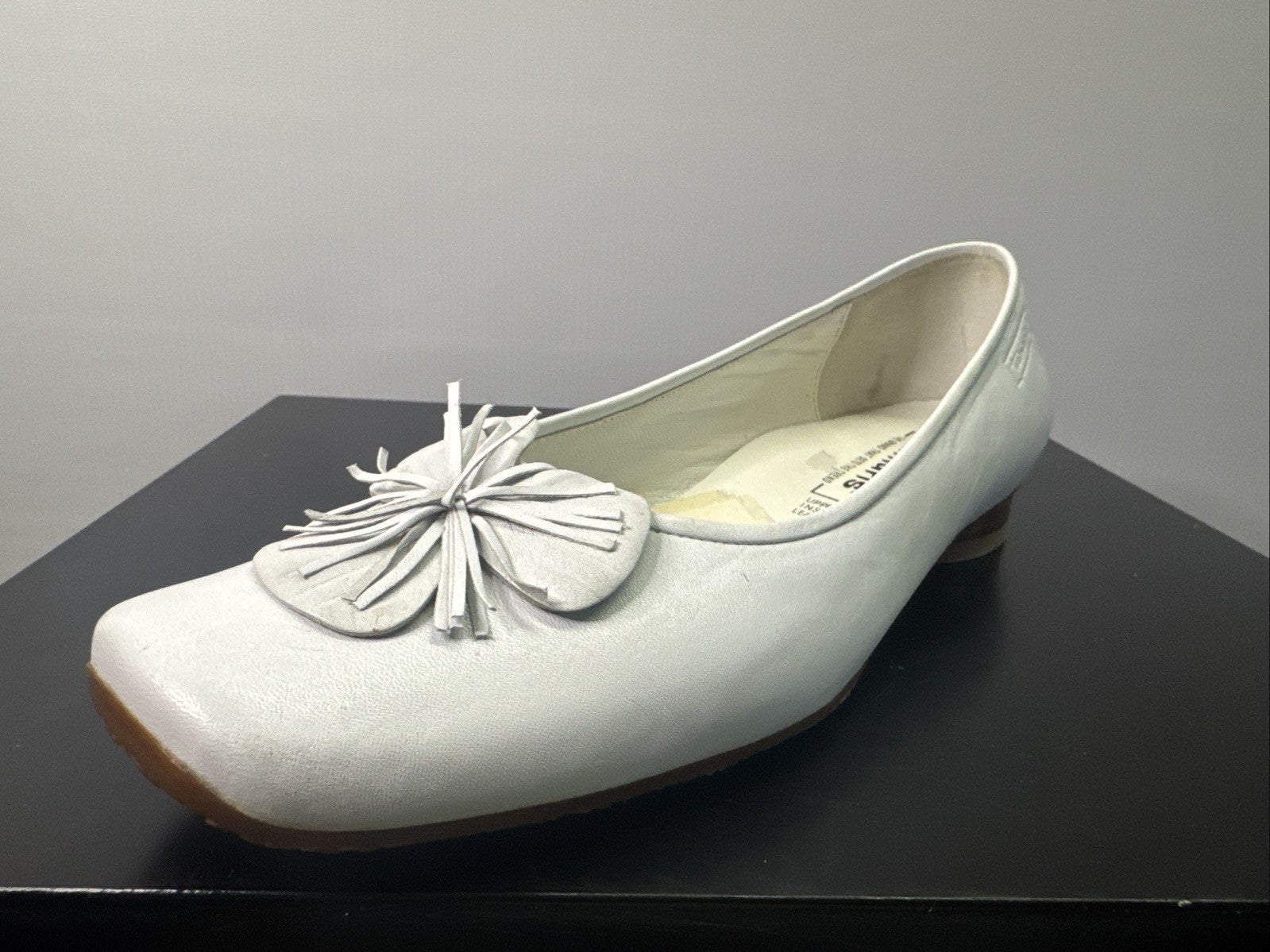 Tamaris Pumps Gr. 39 Damen Weiß Leder
