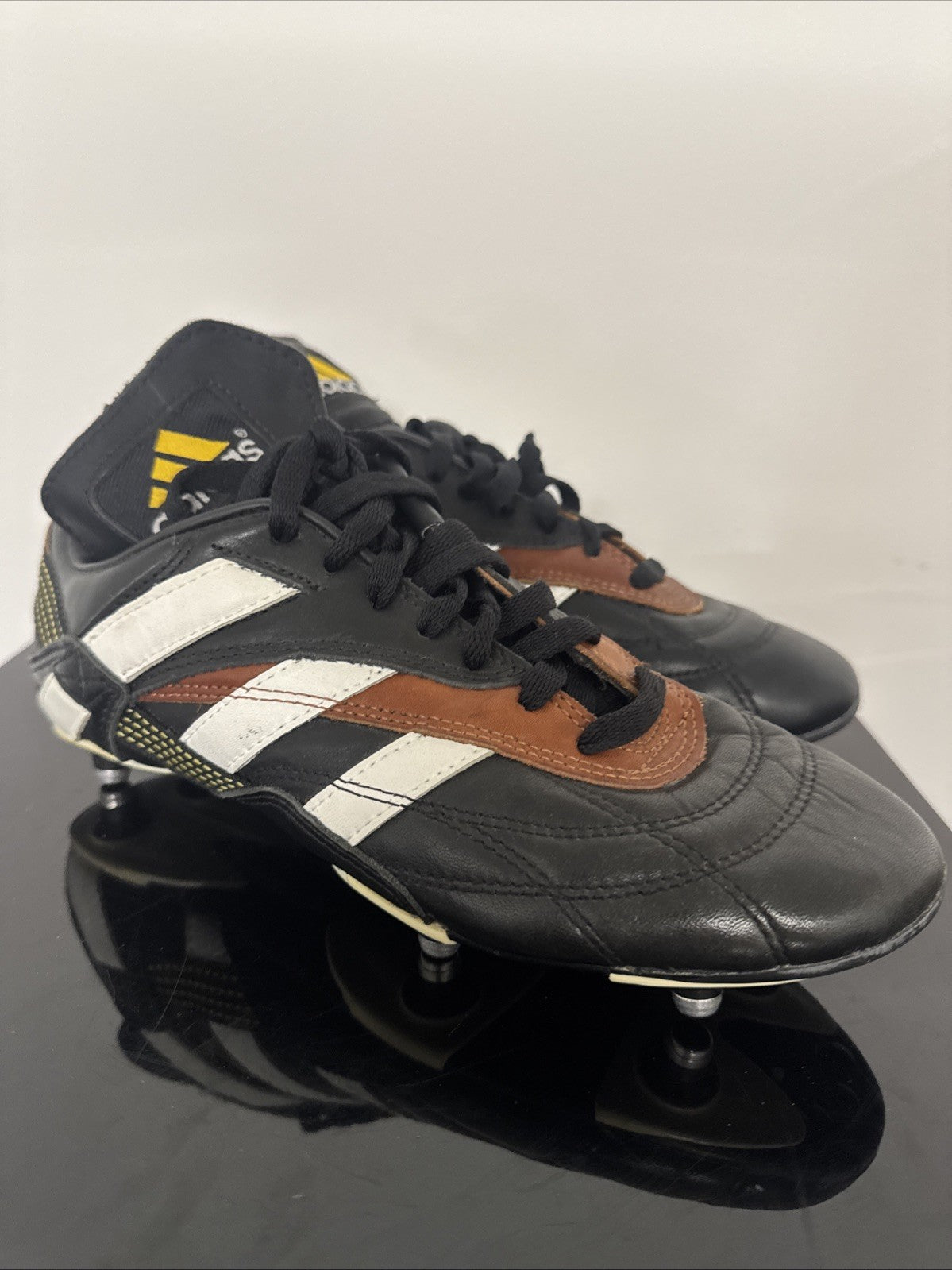 Vintage Adidas Azteca Cup 1AA Fußballschuh EUR 40 US 7 Rare
