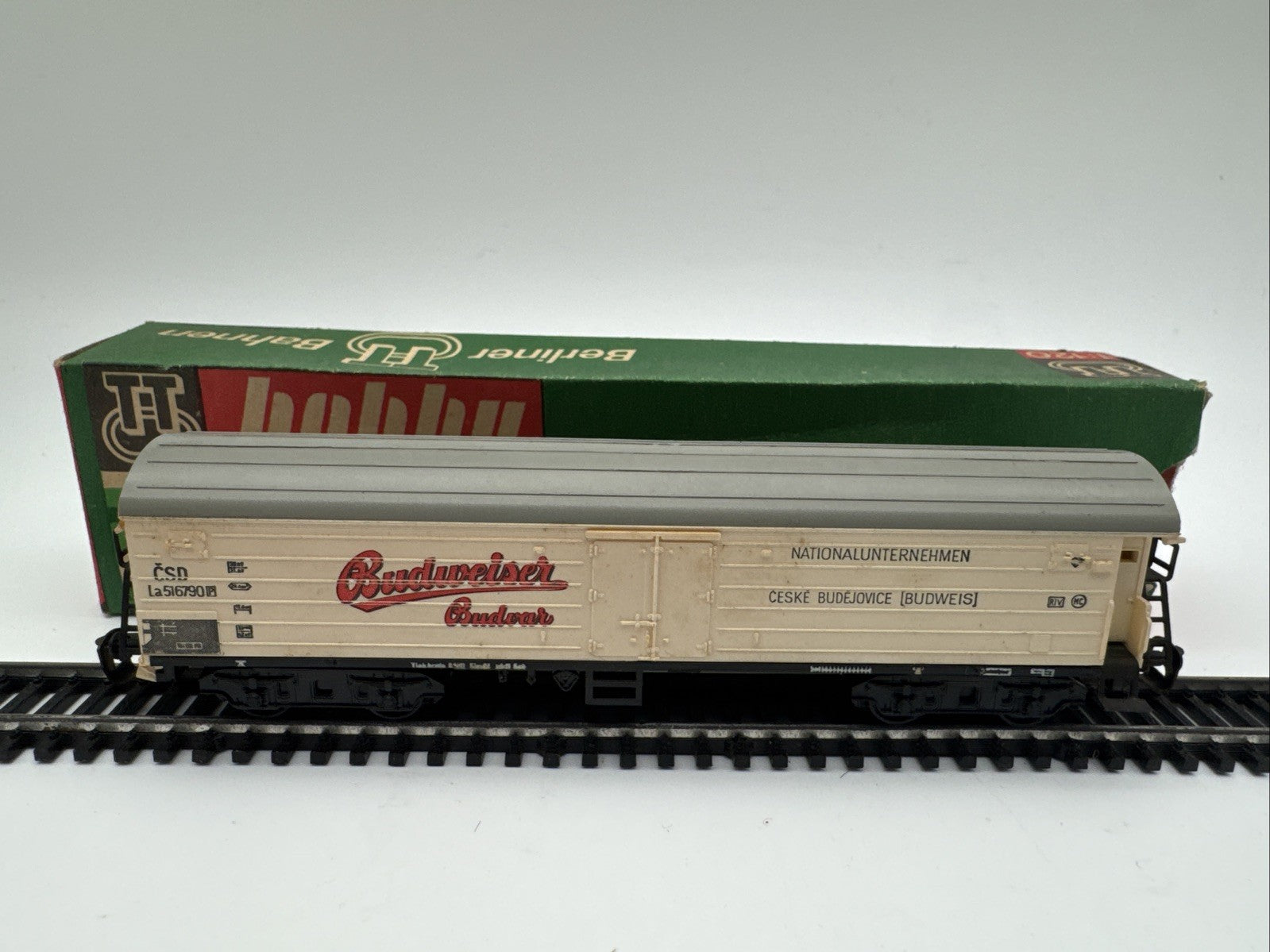 BTTB TT  Güterwagen Kühlwagen "Budweiser" Bier CSD Modellbahn
