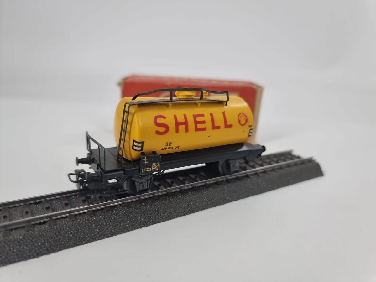 Märklin 4502 DB Kesselwagen "SHELL" mit  OVP