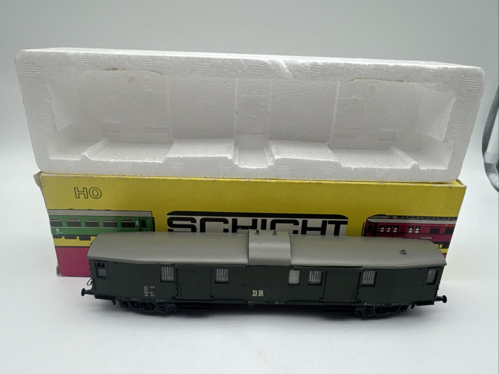 Schicht 5452521/326/31 H0 Gepäckwagen in OVP Beleuchtet