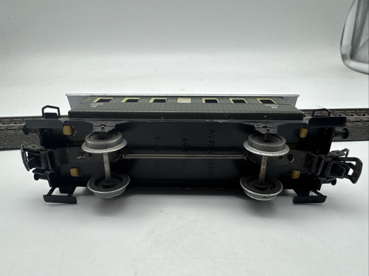Märklin H0 Personenwagen 4051 Stg Grün Donnerbüchse 2. Klasse #254