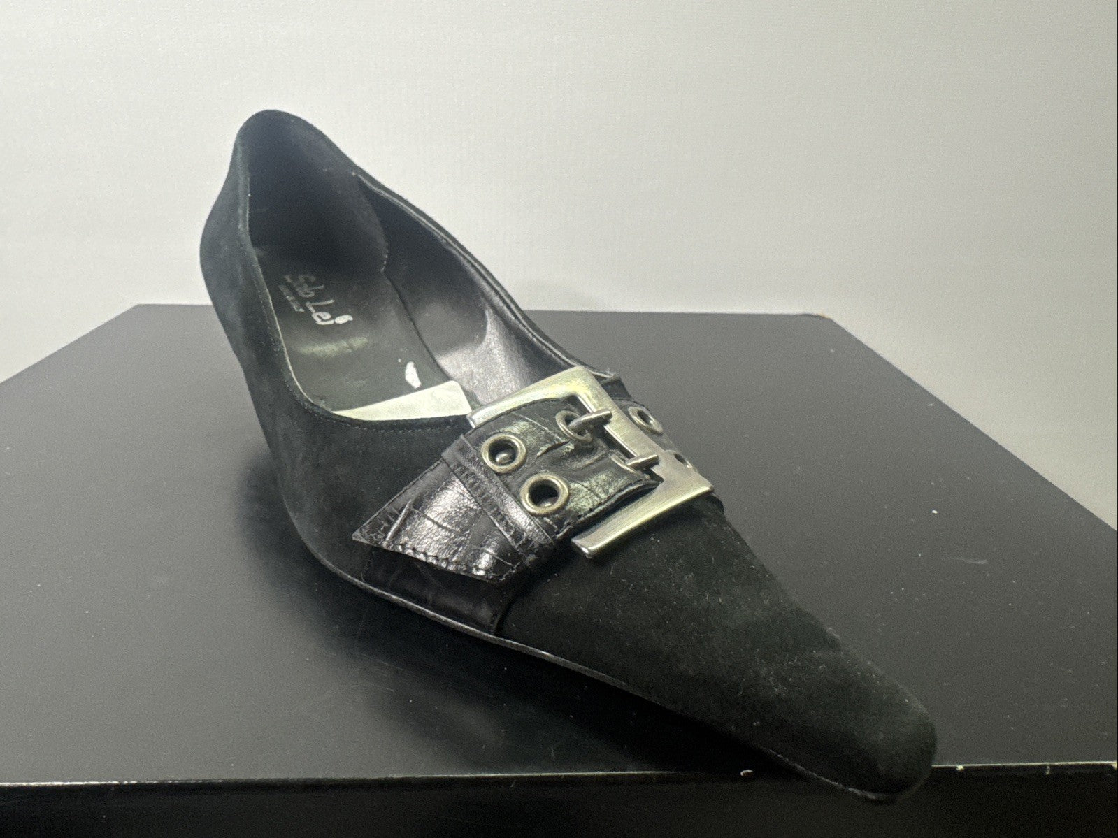 Solo Lei Damen Pumps Gr. 37 Leder Absatzschuh 