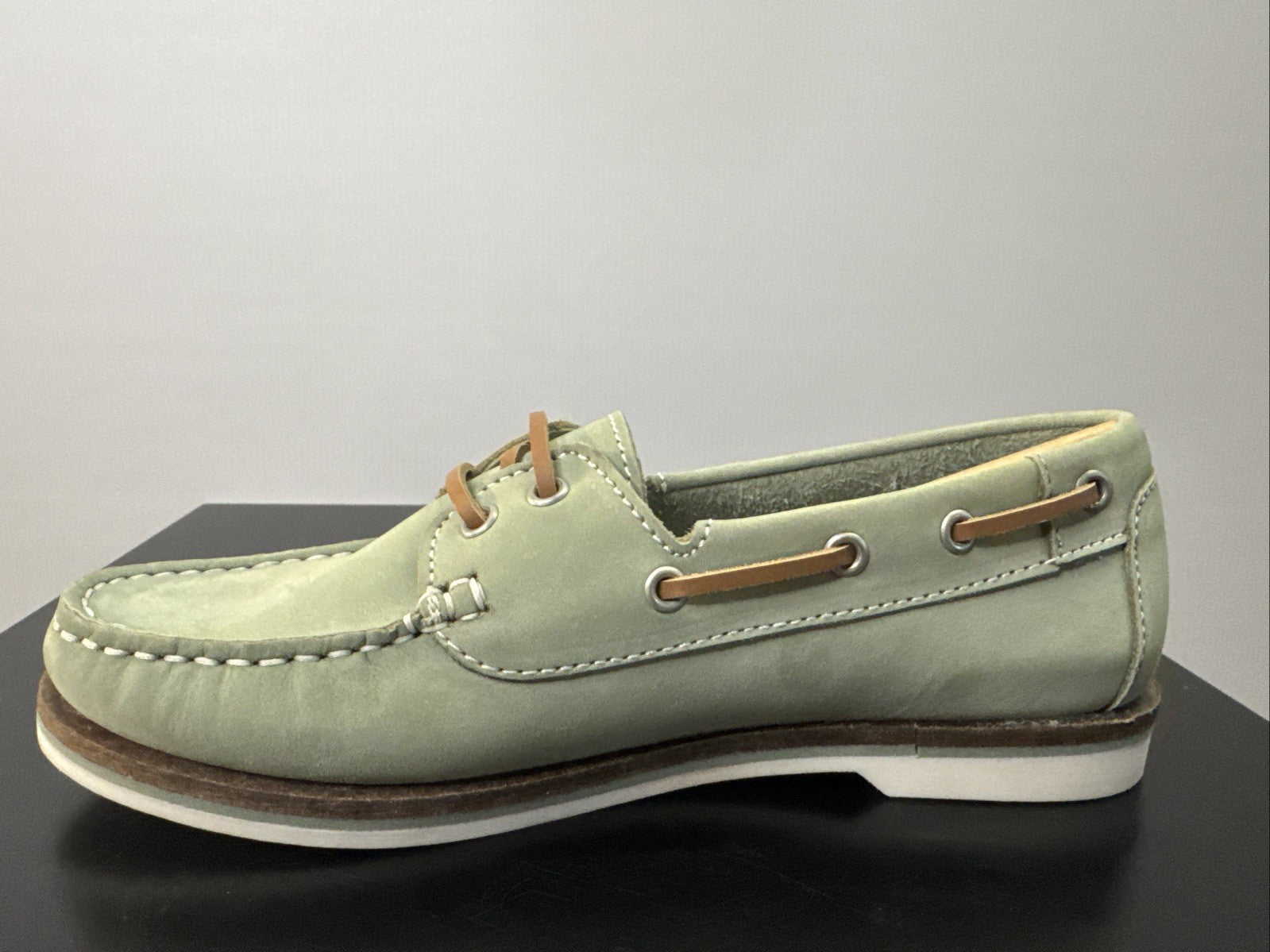 Sioux Damenschuhe Gr. 36 Nakimba-700 Mokassin Velour/Nubuk Schnürschuhe