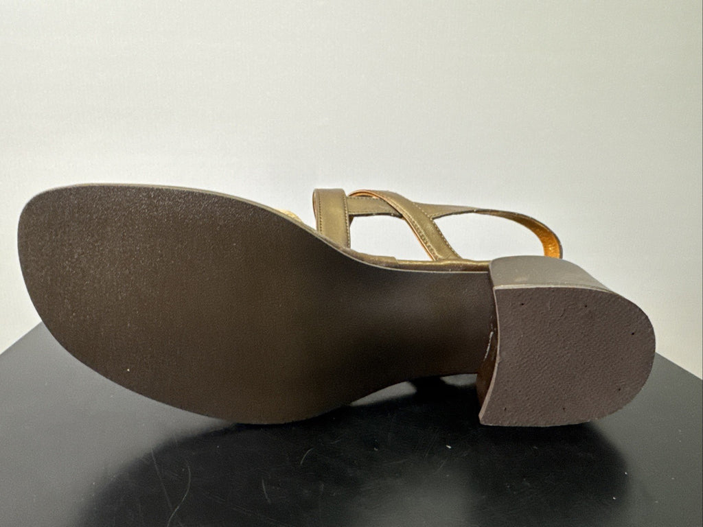 Rohde Sandalette Gr. 37 Damen Braun Leder