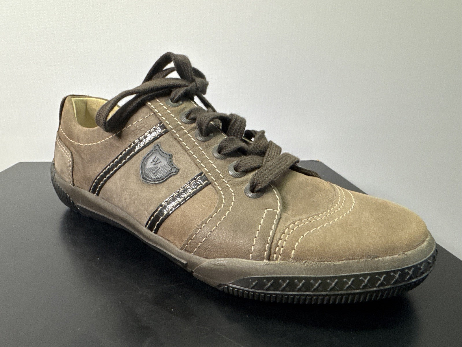 Waldläufer Damen Schuh Gr 4.5  Sneaker Leder