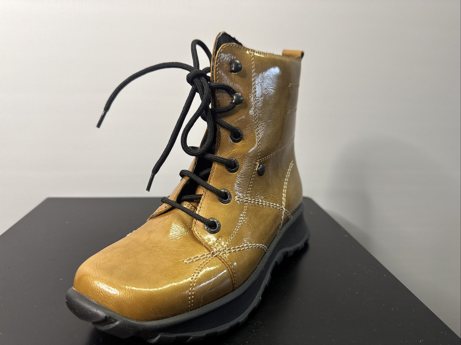Mega Gaga Mädchen Stiefel Gr. 33 Leder