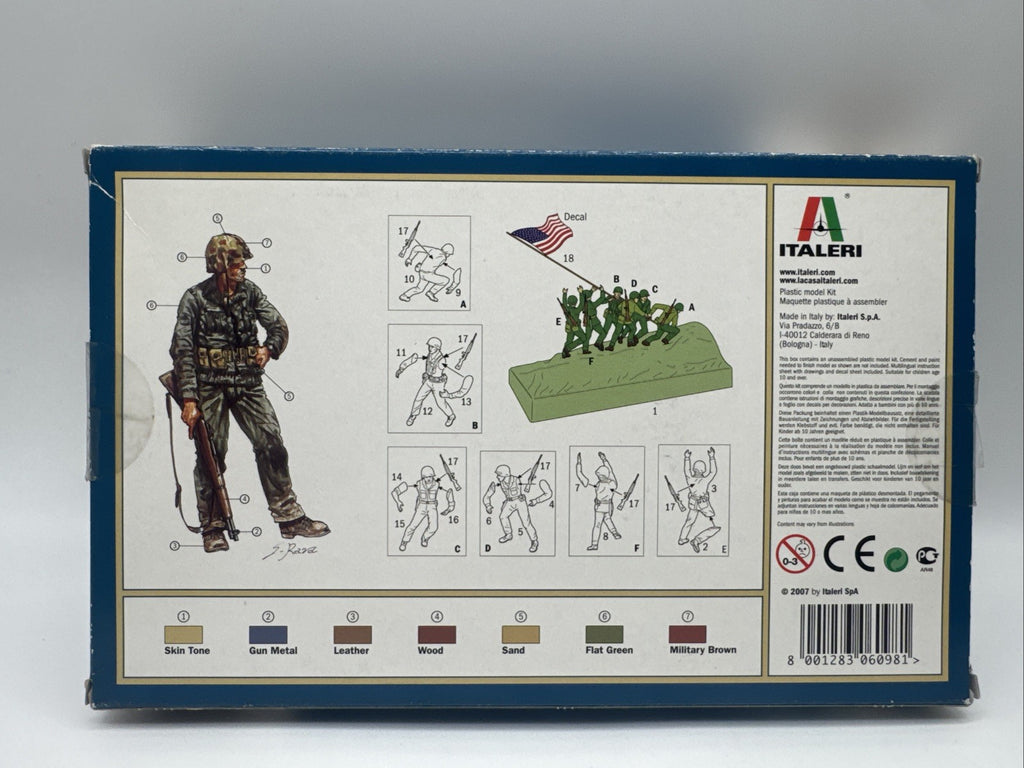 Italeri 6098 Iwo Jima Flag Raisers - 1:72