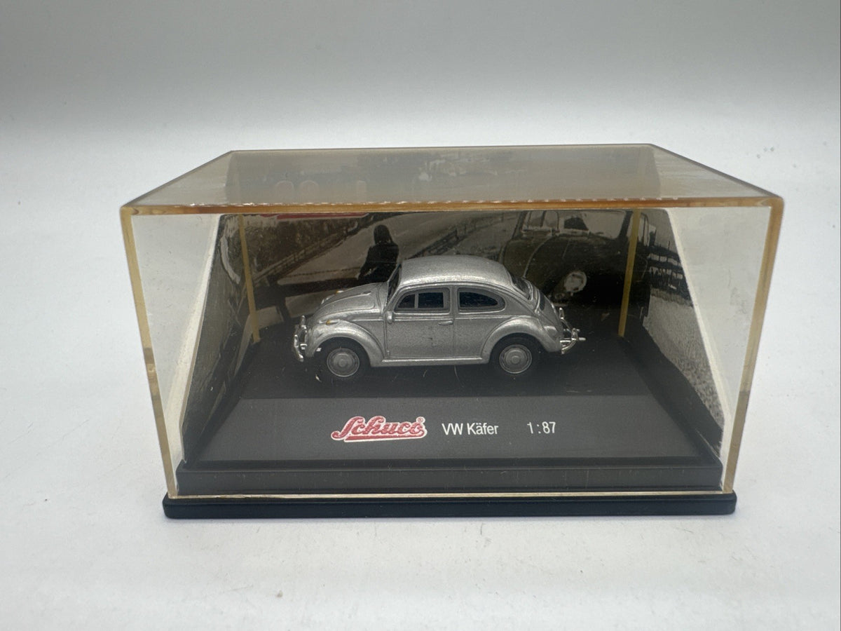 Schuco VW Käfer 1200 silber in OVP 1:87
